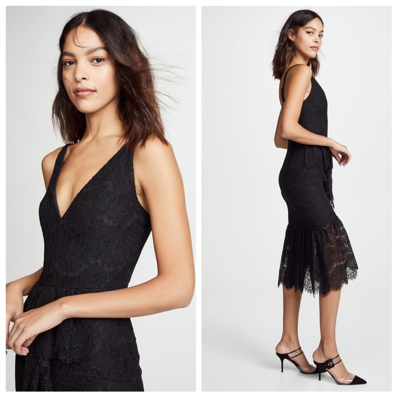 Yumi Kim La Vida Lace Ruffle Sleeveless Midi Dress - Picture 2 of 16